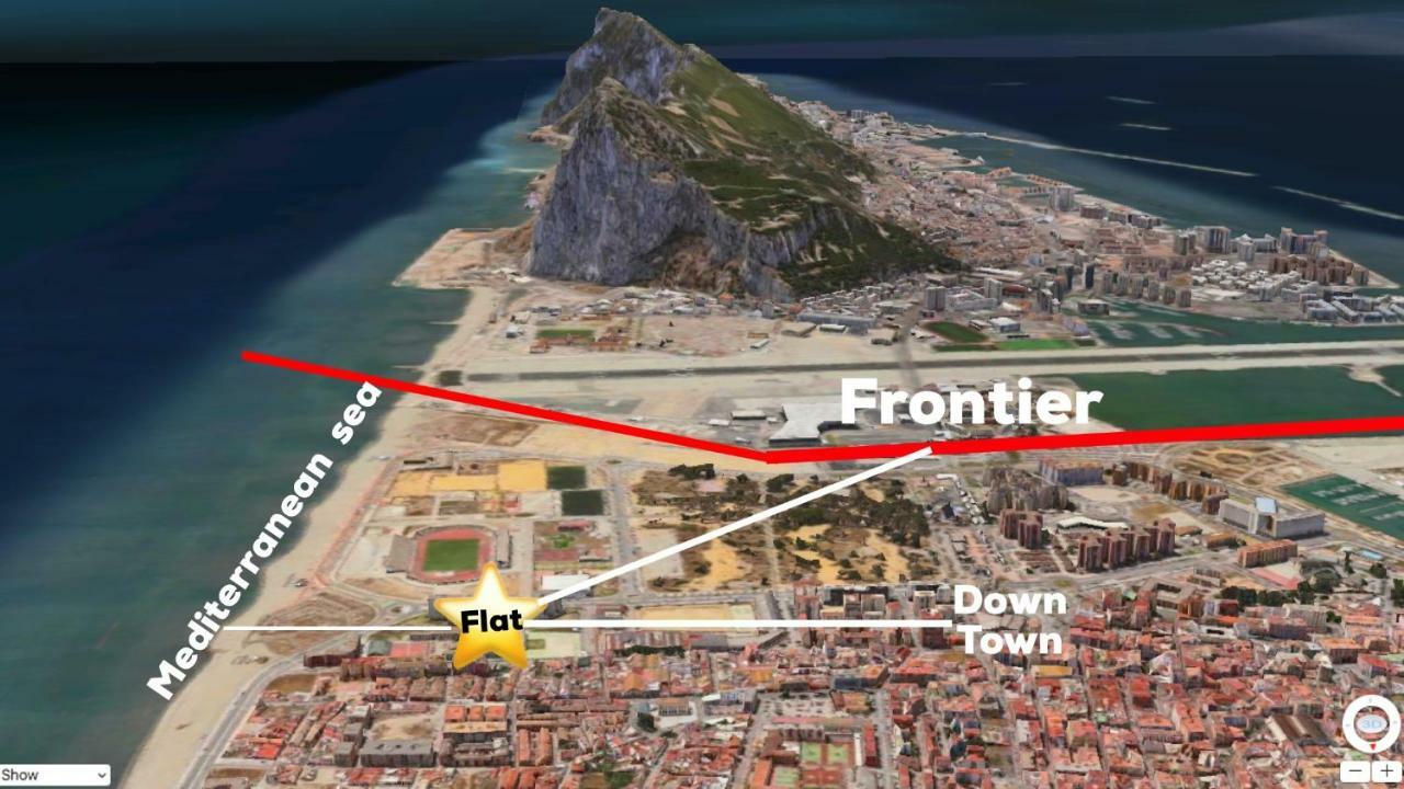 Beach, City & Gibraltar La Línea de la Concepción Exteriér fotografie